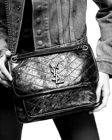 ysl niki large black|ysl niki small bag.